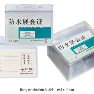 Mặt Thẻ miết ngang - Bao đựng thẻ to 208