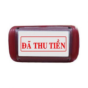 Dấu đã thu tiền