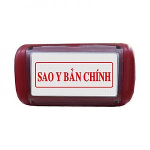 Dấu Sao y bản chính