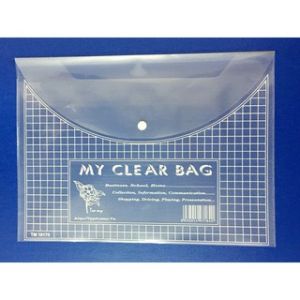 Túi cúc bấm A4 Mỏng - túi My Clear - túi khuy bấm