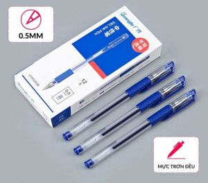 Bút Gel Guangbo Xanh 0.5mm BZX9009