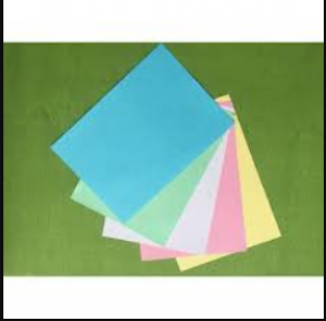 Bìa màu A3 One 100 tờ/tập ( màu xanh biển, xanh lá, vàng, hồng, trắng)