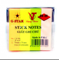 Giấy nhắn Gstar  3" x 2" - 7,6mmx51mm
