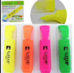 Bút nhớ dòng Gstar SJ02  (xanh lá, hồng, vàng, cam) 10c/hộp