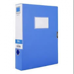 File hộp nhựa 10cm A4 Deli 38117