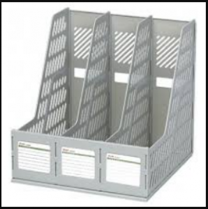 Giá tài liệu Deli 3 ngăn đứng 9845