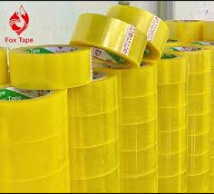 Băng dính trong, đục, vàng chanh LN3 0,33kg/cuộn