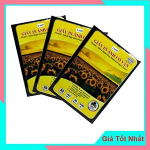 Giấy In Ảnh A4 Có Vân 2 Mặt DL 250gsm Mạnh Hưng 50 tờ